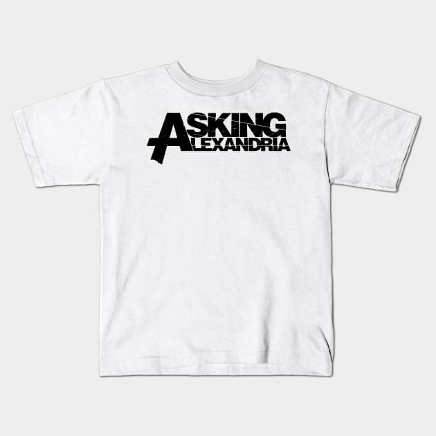 Asking Alexandria Kids T-Shirt by chloewilder.xyz